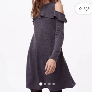 Loft Cold Shoulder Dress